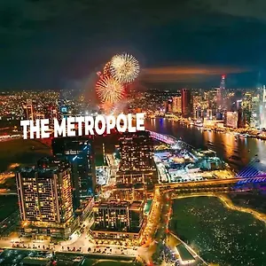 The Crest-central Saigon Riverside -free Pool-gym-sauna Room-yoga , 호치민 베트남